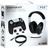 Konix Mythics Pacchetto di accessori gaming PS5 - Cuffie con cavo - Custodia protettiva per controller DualSense - Appoggio pollice - Cavo di ricarica