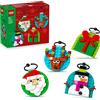 LEGO SPA NATALE 40744 SELEZIONE DI DECORAZIONI NATALIZIE LEGO