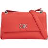 Calvin Klein Borsa Donna Pelle Sintetica, Rosso (Aurora Red), Taglia Unica