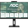 AOC Monitor PC 23.8" Full HD IPS 75Hz Nero - Display per Computer