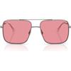 Ray-Ban Occhiali da Sole RB3758 004/84 Ari Argento/Rosa Unisex
