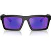 Prada Occhiali da Sole PSA07S 1BO05U Linea Rossa Nero/Blu Unisex