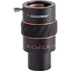 Celestron 93428 1,25'' X-Cel LX Lente di Barlow 3x, Nero
