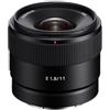 Sony SEL11F18 - Obiettivo grandangolare 11 mm F1.8 per APS-C (compatto e luminoso, attacco E-Mount, ideale per vlogging, paesaggi e architettura, compatibile con A6400, A6700, ZV-E10)