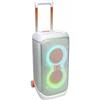 JBL CASSA AUDIO AMPLIFICATO PARTYBOX STAGE 320 WHITE BIANCO - 240 WATT RMS EFFETTI LUCE KARAOKE**PUOI PAGARE ANCHE ALLA CONSEGNA!!!**