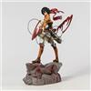 Action Figure Mikasa Ackerman Attack On Titan 31cm Statua Collezione Anime Manga