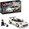 LEGO Speed Champions 76908 - Kit da costruzione Lamborghini Countach, modello da collezione dell'iconica supersportiva degli anni '70 per bambini dagli 8 anni in su (262 pezzi)