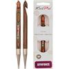 KnitPro Uncinetto tunisino in legno tunisino, multicolore, 15 cm/10 mm