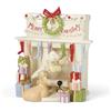 Lenox 896422 Grinch - Statuetta con calze che rubano