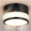 ZIZZLER Faretti Led Neri da Soffitto, Impermeabile IP44, Faretto per Cucina Interni Corridoio, 12W Plafoniera Rotondi Soffitto Soggiorno, Luce Calda, Bathroom Spot Lights Ceiling, 10cm