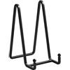 DIDUDIDU Supporto Cavalletto Espositore Porta Piatti - 6 Pollici Cavalletti per Tavolo in Ferro - Supporti da Esposizione per Piatto Decorativo | Foto | Cornice | Libri - Confezione da 4, Nero