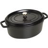 STAUB CASSERUOLA COCOTTE OVALE CM 29 NERA 1007352