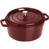 STAUB CASSERUOLA COCOTTE TONDA CM 28 GRANATINA 1007375