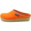 HAFLINGER Grizzly Francisco 711053 Pantofole Unisex Adulto, Numero:42 EU, Colore:Arancione