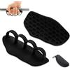 Suuwwn Impugnature per Sollevamento Pesi，Suuwwn 2 Pezzi Impugnati di Sollevamento Impugnature Antiscivolo in Silicone Palestra Antiscivolo per Allenamento in Palestra