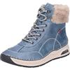 Rieker Donna 44530 Stivali stringati, blu, 37 EU, Blu, 37 EU