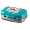 Ariete 1972 Sandwiches & Cookies Party Time, Piastra Elettrica Multifunzione, 700 Watt, 3 piastre antiaderenti e intercambiabili, Azzurro