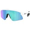 OAKLEY STUNT DEVIL S MATT WHITE PRIZM SAPPHIRE Occhiali Sportivi