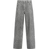 Liu Jo Pantaloni Donna flare con stampa animalier Grigio 25,26,27,28