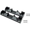 Générique 2 x fermi + viti. Compatibile con Velux versione VES e V21 - Pezzo di ricambio con serratura di sicurezza; fermo di chiusura della finestra del tetto.