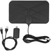 FTVOGUE Antenna TV Digitale, Antenna Terrestre Interna HD 4K 1080P Guadagno 25DBI Supporto Adesivo KJ‑036