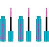 Essence I Love Extreme CRAZY VOLUME Waterproof Mascara, nero, volumizzante, risultato immediato, intenso, vegano, impermeabile, senza particelle di microplastica, senza nanoparticelle, confezione da 3