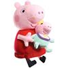Bandai Peppa Pig con bambino 33 cm
