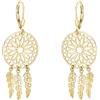SOFIA MILANI - Orecchini Donna Argento 925 - Placcati in Oro - Orecchini Pendenti ad Acchiappasogni - 20940