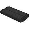 Generico Caricatore solare wireless - 26800 mAh Power Bank 30W PD Carica rapida, Caricatore wireless da 15 W con 4 cavi integrati - Power Bank impermeabile per tavolette per esterni, campeggio, smartphone