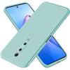 EASSGU Custodia per Xiaomi MI 9T / MI 9T Pro (6.39 Inches), Cover Morbida in Silicone TPU - Ciano chiaro