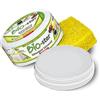 Bio-star® detergente ecologico Atossico e Ipoallergenico. Multiuso per uso universale. Sgrassa, Lucida, Pulisce, Anticalcare e Anti-goccia. Profumo limone. 180gr spugna inclusa
