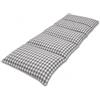 Formalind Cuscino Termico flessibile con Noccioli di Ciliegia 50x20 cm - Prodotto in Germania - Imbottitura: 900 grammi di Ossi di Ciliegia; Fodera: 100% Cotone (beige a scacchiera)