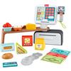 Fisher-Price - Registratore di Cassa, set per l'apprendimento con oltre 150 canzoni, suoni e frasi, 20 accessori inclusi, versione italiano +ES+IN+PT, giocattolo per bambini, 2+ anni, JGX00