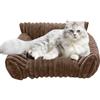 ETUCYNG Cuccia Divano Per Gatti,Divano Morbido Per Animali Domestici - Letto Morbido Elevato per Cani e Gatti adatto per Interno Esterno Casa Appartamento Auto Terrazzo