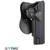 CYTAC Fondina rigida professionale per COLT 1911-5,Girsan 1911 MC - C