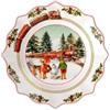 Villeroy & Boch - Annual Christmas Edition piatto edizione annuale 2025 24 cm multicolore, piatto di Natale, da collezione, stoviglie in ceramica, stoviglie natalizie, porcellana Premium