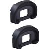 Panlouting 2 Pack | Ricambio Cuscinetto Oculare Mirino Silicone EC-II per Canon EOS-1V, 1Ds Mark II, 1D Mark II N, 1D Mark II, 1Ds 1D