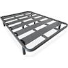Somnia Descanso - Rete a doghe larghe rinforzate anti - Rumore struttura 40 x 30 mm con set di gambe filettate, stabilità e robustezza, 150 x 190