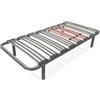 Homey - Rete multirete extra resistente con regolatori lombari 90 x 190 con 4 gambe da 25 cm incluse