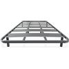 mattfy - Rete a doghe larghe rinforzata anti - rumore struttura 40 x 30 mm con set di gambe filettate, grande stabilità e robustezza, 135 x 190