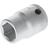 GEDORE Inserto per Chiave a Bussola, Attacco 3/4 pollici, 20 mm, Bocca Esagonale, Chiave a Bussola 21 mm, Utensile, 32 21, Acciaio Cromato