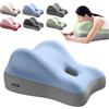 Generic Cuscino in memory foam per elevazione dell'anca, coppia cuscino a cuneo con sollievo lombare e collo, ideale per coppie, uso domestico, supporto per letto/divano (blu)