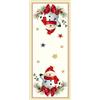 IL MAGGIOLINO |Runner Gobelin 100x40 cm, Tessuto Gobelin Orlato, Made in Italy
