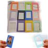 Furforstk portafoto 12 colori cornice magnetica 3 pollici calamite personalizzate, cornici magnetiche, porta foto, calamita personalizzata, Compatibile con pellicole Polaroid Fujifilm Instax Mini
