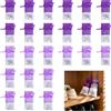 Uliwamowi 24 Sacchetti Lavanda Vuoti, Bustine Essiccata Organza Profumati in Cotone con Coulisse, Riutilizzabili Porta Lavanda Erbe Spezie, Buste Profumo Multiuso Motivi Floreali, per Cassetti Armadi Regali