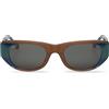 Mr. Boho Occhiali da sole da donna - montatura in acetato - modello Guyam - Color Club - protezione UV400 Cat.3 - design rotondo con stile iconico.