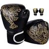ASQzhuLIWing Jinwen Tiger - Guanti da boxe per bambino, con sacco di sabbia, Muay Thai, Taekwondo, arti marziali, guanti da allenamento per bambino dai 3 ai 12 anni, ottimo regalo