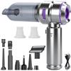 Podazz Aspirapolvere Portatile Senza Fili, 22000Pa Potente Aspirapolvere per Auto, 3 in 1 Mini Aspirabriciole con Motore Brushless e Soffiatore, Batteria 6000mAh Ricaricabile per Peli Animali, Casa, Ufficio
