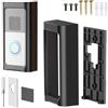 FZYCOM Supporto per Campanello Senza Trapano, Parapioggia per Campanello Compatibile con Ring Battery Doorbell (2024), Video Doorbell Plus/Pro, 2, 4, 3/3 Plus, 2nd Generation Version 2020