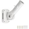 SHENGYIG Porta Bandiera da Muro, Asta Bandiera di Fissaggio, Supporto per Asta Portabandiera, Girevole a 180°, Diametro Interno 29,8 mm, per Decorazione di Bandiere, Giardino, Balcone, Casa (Bianco)